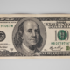 Close-up of a hundred-dollar bill
